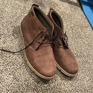 Barbour Brown Leather Shoes Men's Size 10